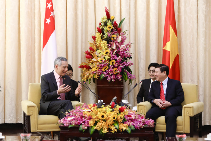 Tính đến tháng 2/2017, Singapore là nhà đầu tư lớn nhất tại TP.HCM với hơn 930 dự án và tổng số vốn hơn 10 tỷ USD. Ảnh: Hoàng Hà