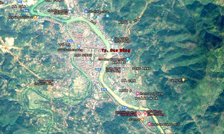 Diện tích đất thực hiện Dự án Phát triển đô thị số 4A1 (TP. Cao Bằng) là 69,74 ha, hiện chưa được giải phóng mặt bằng