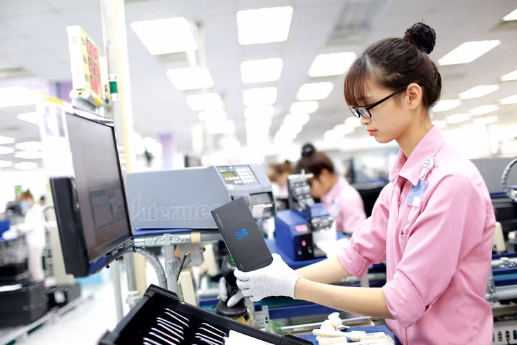 Nhiều tập đoàn, doanh nghiệp lớn của Hàn Quốc có ý định mở rộng sản xuất, kinh doanh tại Việt Nam. Ảnh: Việt Hưng