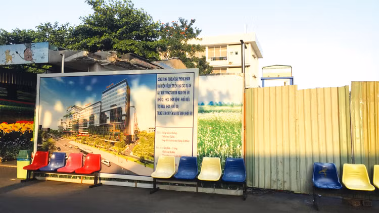 Dự án Xây dựng mới Trung tâm sơ sinh - chuyên gia (Khối 5B) của Bệnh viện Nhi Đồng 1 (TP.HCM) sử dụng nguồn vốn từ ngân sách thành phố