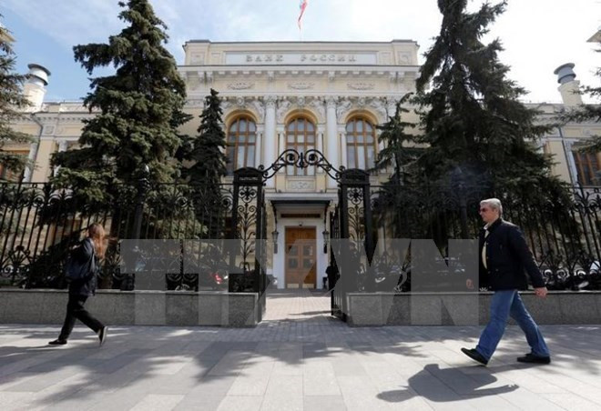 Ngân hàng Trung ương tại Moskva. (Nguồn: Reuters)