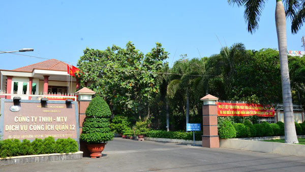 Lợi nhuận năm 2017 của Công ty Dịch vụ công ích Quận 12 sụt giảm mạnh so với năm 2016. Ảnh: st