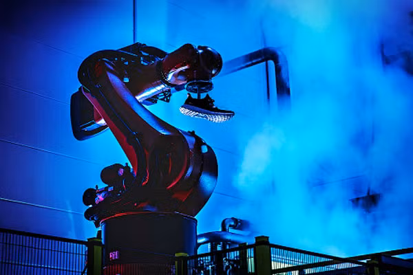 Trong tương lai, việc tự động hoá sản xuất có thể đẩy hàng trăm triệu công nhân trên thế giới vào cảnh thất nghiệp. Ảnh:Adidas