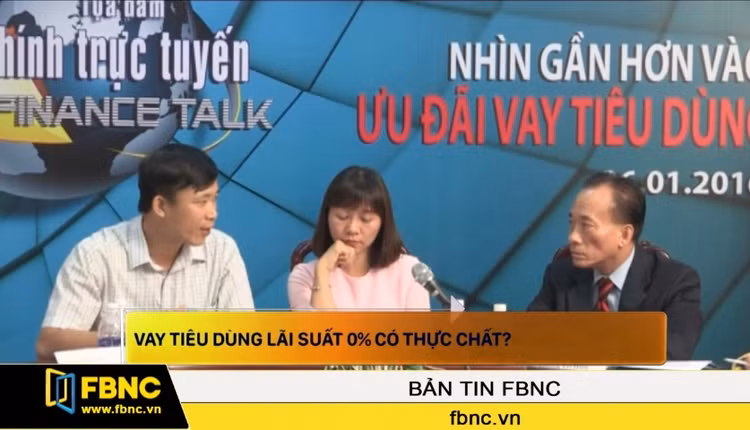 Vay tiêu dùng lãi suất 0% có thực chất?