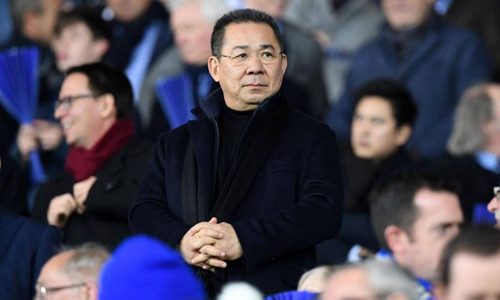 Ông Vichai Srivaddhanaprabha - nhà sáng lập King Power. Ảnh:AFP