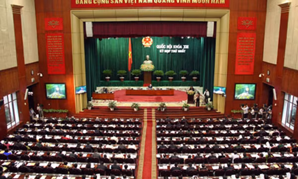 Quốc hội Việt Nam được cho là chưa thảo luận về TPP trong kỳ họp sắp tới. Ảnh:Tiến Dũng