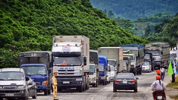 Đường Quốc lộ 1 đoạn qua huyện Chi Lăng, Lạng Sơn