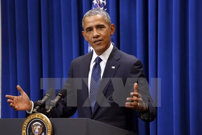 Tổng thống Mỹ Barack Obama. (Nguồn: AFP/TTXVN)