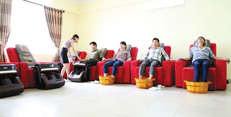 Hệ thống phục hồi chức năng cho thợ mỏ tại Công ty TNHH MTV Than Nam Mẫu