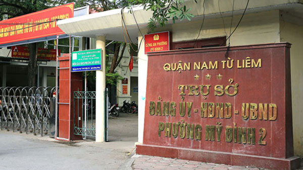 Nhà thầu quen của UBND phường Mỹ Đình 2 là ai?