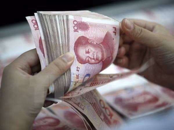 Đồng Nhân dân tệ. (Nguồn: EPA/TTXVN)