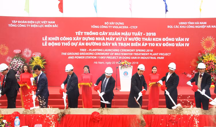 Viglacera khởi động 2 dự án tại Hà Nam