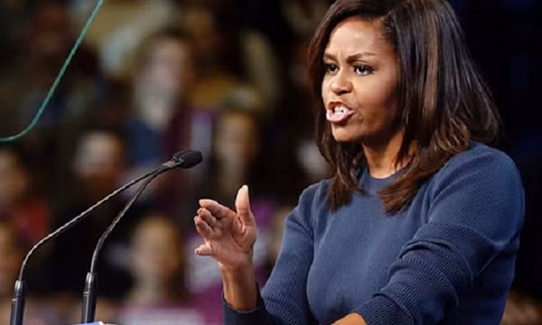 Phu nhân tổng thống Obama. Ảnh: AP