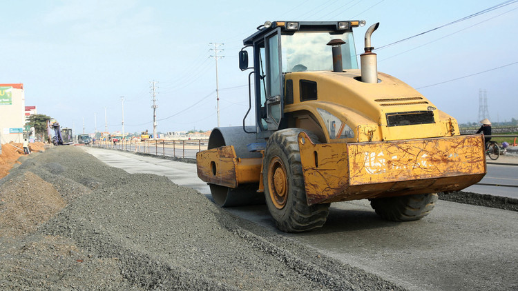 Gói thầu ST-CW-01 Thi công xây dựng tuyến Đường tỉnh 933B có giá trị hơn 258 tỷ đồng. Ảnh: Nhã Chi