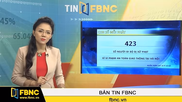 Hà Nội: Đã xử phạt hơn 400 người đi bộ sai luật