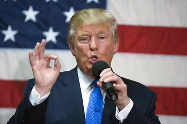 Ứng viên tổng thống Mỹ Donald Trump. Ảnh: AP