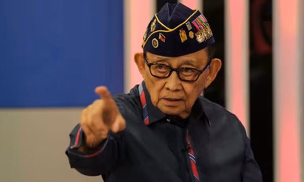 Cựu tổng thống Fidel Ramos chỉ trích chính quyền hiện tại của ông Duterte gây thất vọng. Ảnh: ABS-CBN.