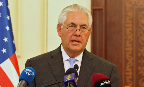 Ông Tillerson kêu gọi Triều Tiên từ bỏ chương trình hạt nhân. Ảnh:Reuters.