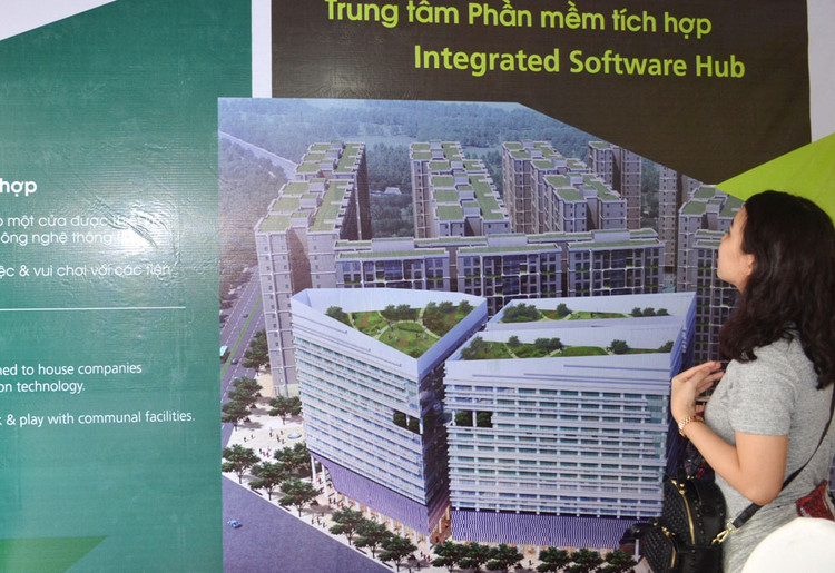 Phối cảnh Khu công viên phần mềm số 2 Đà Nẵng