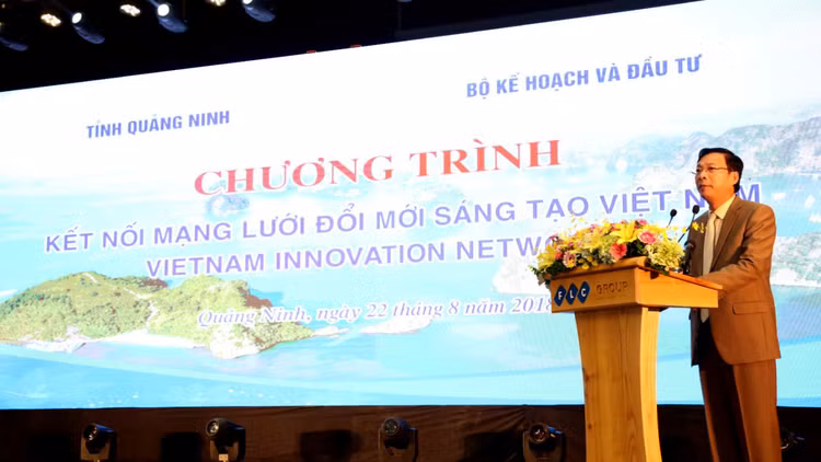 Thông qua Tọa đàm diễn ra ngày 22/8, lãnh đạo tỉnh Quảng Ninh mong muốn kết nối chặt chẽ với Mạng lưới đổi mới sáng tạo Việt Nam. Ảnh: Trương Gia