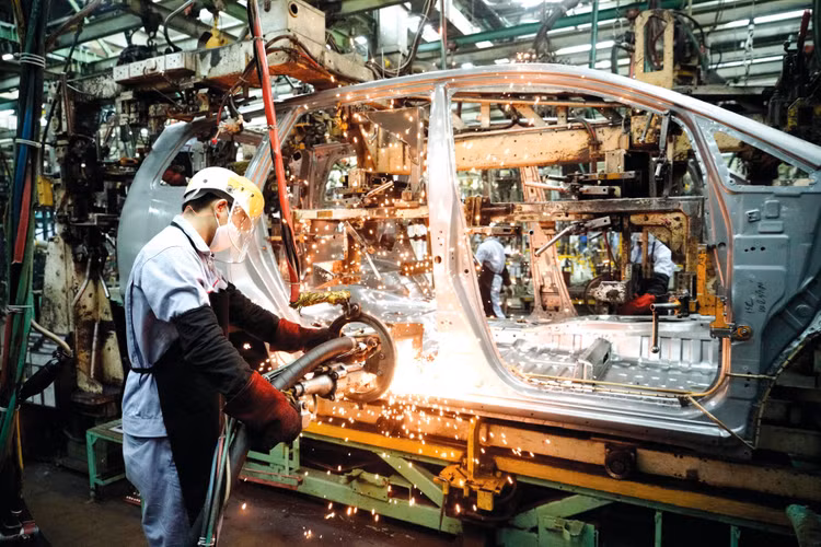 Tăng trưởng kinh tế năm 2019 không chỉ đạt kết quả cao trên 6,8%, mà chất lượng tăng trưởng và năng suất lao động tiếp tục được cải thiện. Ảnh: Lê Tiên