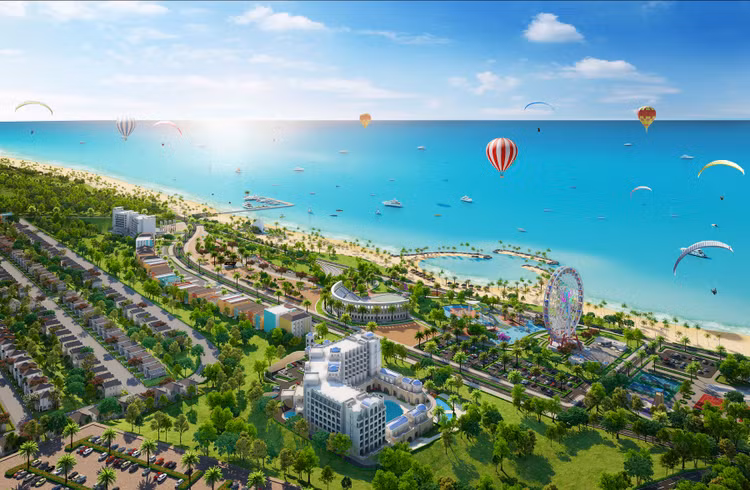 Phối cảnh tổng thể Dự án NovaWorld Phan Thiết