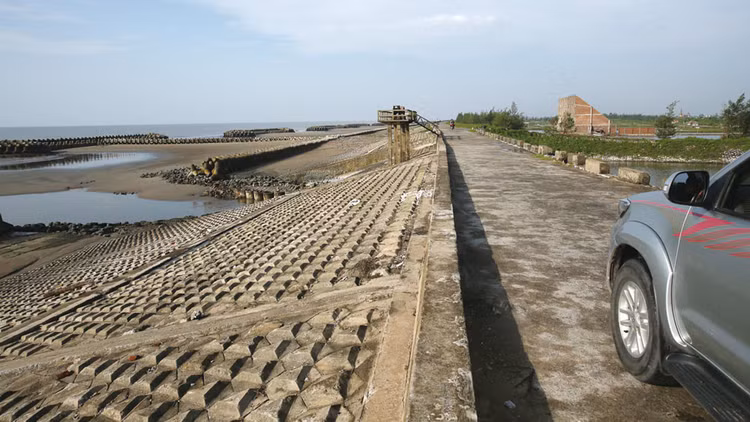 Đề xuất điều chỉnh vốn xây đường bộ ven biển Hải Phòng - Thái Bình