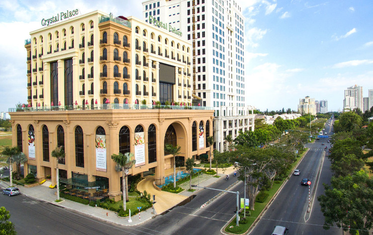 Trung tâm Hội nghị tiệc cưới Crystal Palace tại TP.HCM là tài sản lớn nhất của Công ty CP Tập đoàn Khải Vy bị đưa ra bán đấu giá. Ảnh: NC st