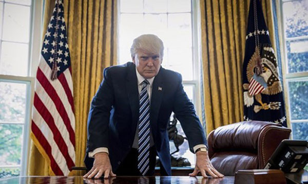 Tổng thống Mỹ Donald Trump. Ảnh:AP