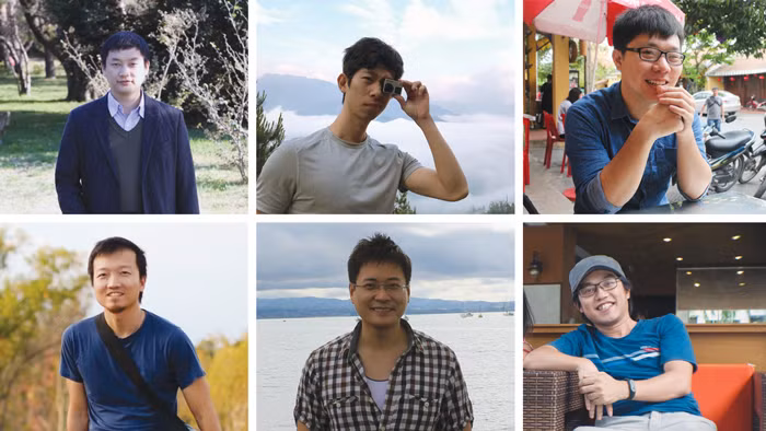 Nhóm tác giả vừa giành giải nhất Công nghệ thông tin hệ thống triển vọng của Giải thưởng Nhân tài Đất Việt năm 2016