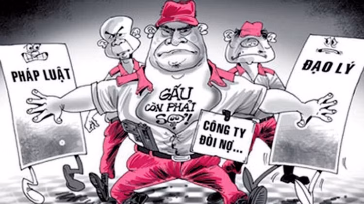 Theo quan điểm của Chính phủ, việc cấm đầu tư kinh doanh dịch vụ đòi nợ là cần thiết, góp phần ngăn chặn tín dụng đen. Ảnh minh họa