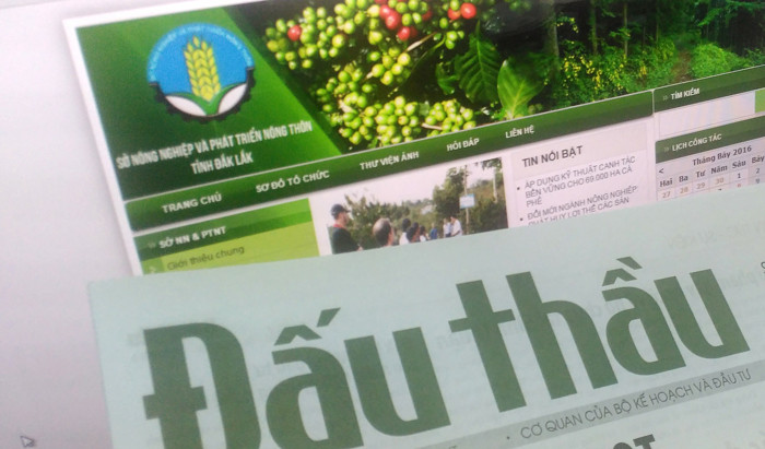 Báo Đấu thầu theo sát vụ cướp HSDT xảy ra trước cổng trụ sở Sở Nông nghiệp và Phát triển nông thôn Đắk Lắk. Ảnh: Tường Lâm