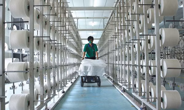 Doanh nghiệp xuất khẩu xơ sợi Việt Nam lo quá phụ thuộc thị trường Trung Quốc.