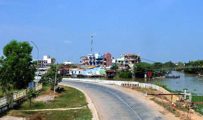 Tại huyện Tân Thạnh, Long An có 2 công trình thiếu minh bạch trong đấu thầu. Ảnh: Lê Tiên 