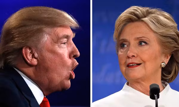 Ứng viên tổng thống Donald Trump, đảng Cộng hòa (trái), và Hillary Clinton, đảng Dân chủ. Ảnh: Reuters.