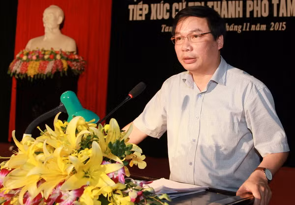 Ông Tống Quang Thìn - tân Phó Chủ tịch UBND tỉnh Ninh Bình