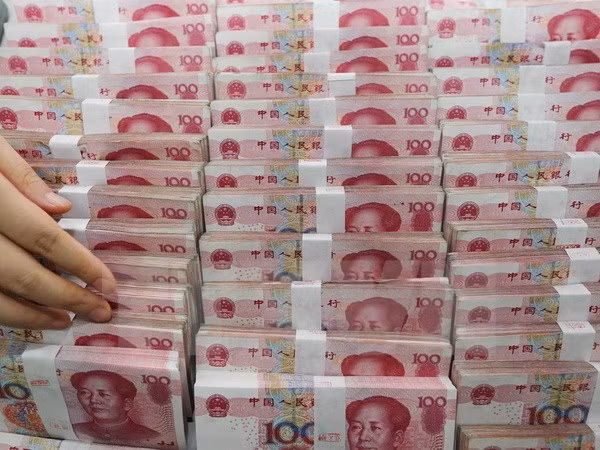 Đồng nhân dân tệ. (Nguồn: EPA/TTXVN)