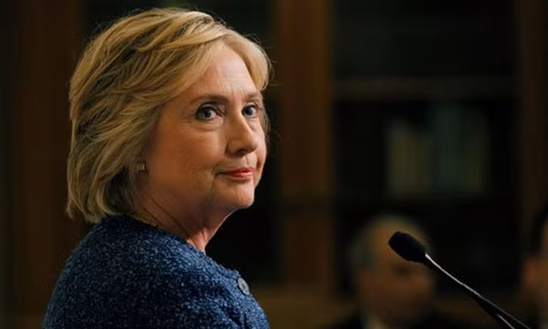 Ứng viên tổng thống đảng Dân chủ Hillary Clinton. Ảnh:Reuters