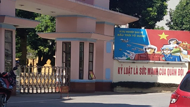 Địa chỉ phát hành HSMT 2 gói thầu bị phản ánh là tại Trụ sở Sư đoàn 371, xã Tiên Dược, huyện Sóc Sơn, TP. Hà Nội. Ảnh: Bích Thảo