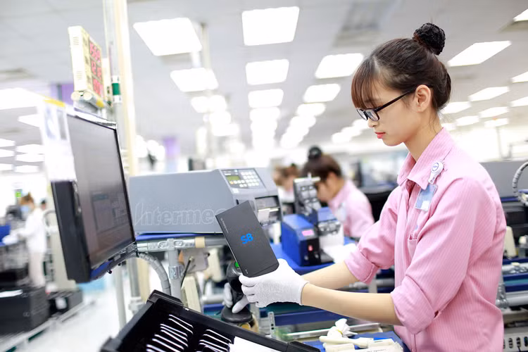 Khu vực FDI xuất siêu 7,59 tỷ USD trong quý I/2018. Ảnh: Quang Hưng