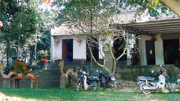 Công trình tu bổ, tôn tạo di tích đền thờ Lý Nam Đế (Thái Nguyên) dự kiến sẽ được khởi công vào đầu năm 2020. Ảnh St