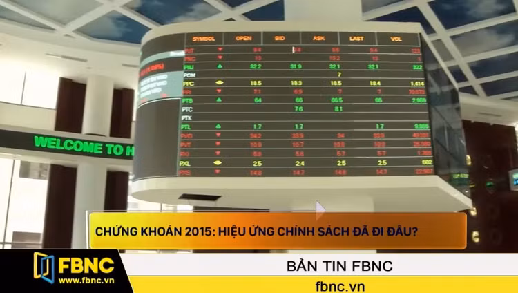 Chứng khoán 2015: Hiệu ứng chính sách đã đi đâu?