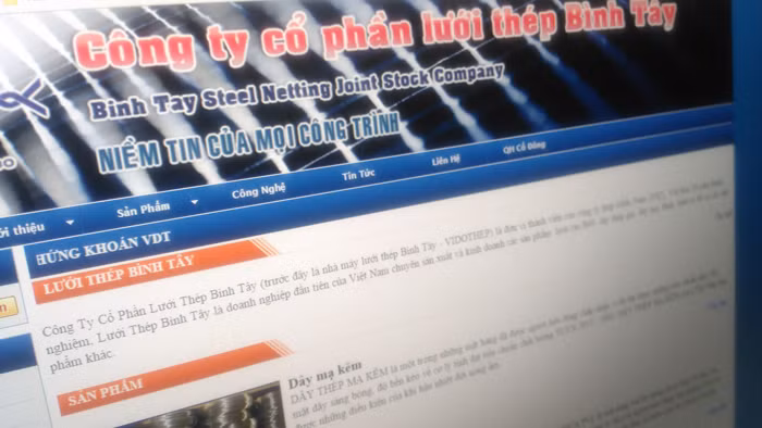 787.450 cổ phần Lưới thép Bình Tây được chào bán với mức giá khởi điểm 26.500 đồng/CP