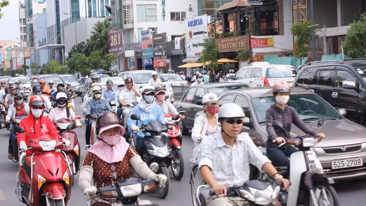 TP.HCM đã bố trí được 11.600 tỷ đồng giảm ùn tắc giao thông hai năm 2016 – 2017. Ảnh: Lê Tiên