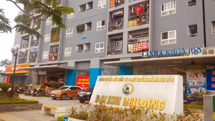 Dự án Đầu tư xây dựng khu nhà ở để bán cho cán bộ, chiến sĩ của Cục CTHC đã được chuyển thành Dự án Nhà ở xã hội khu Đồng Mô, Đại Kim. Ảnh: Thế Minh