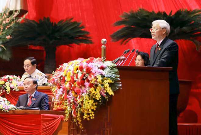 Hôm nay Đại hội bầu Ban chấp hành trung ương khoá XII. Ảnh: Reuters.