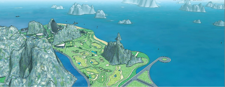 Dự án quần thể sân golf, khách sạn 5 sao, khu nghỉ dưỡng cao cấp tại khu vực Ao Tiên, xã Hạ Long