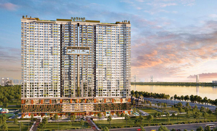 Dự án Signial nằm trên đường Hoàng Quốc Việt, Quận 7, TP.HCM với mức giá chỉ từ 1 tỷ đồng/căn. Ảnh: Lê Tiên