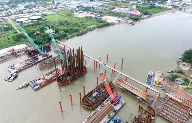 Công trình chống ngập 10.000 tỷ của TP HCM dần thành hình