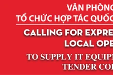 CALLING FOR EXPRESSION OF INTEREST LOCAL OPEN TENDER